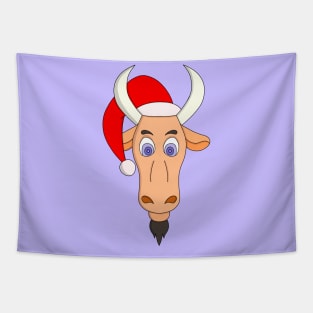 Christmas Ox Tapestry