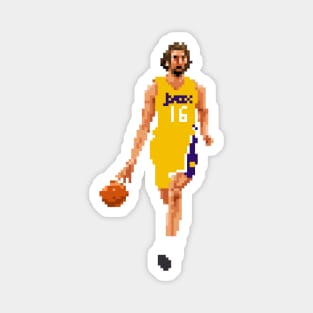 Pau Gasol Pixel Dribble Magnet