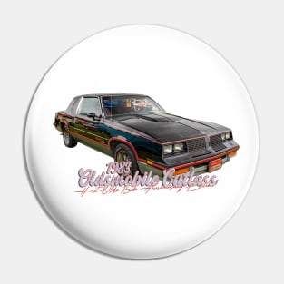 1983 Oldsmobile Cutlass Hurts-Olds 15th Anniversary Pin