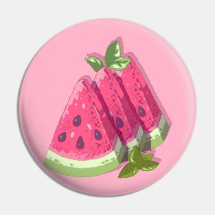 The cute watermelon slices Pin