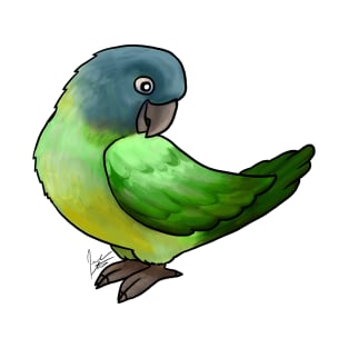 Bird - Conure - Blue Crowned Conure T-Shirt