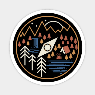 Discover Camping Magnet