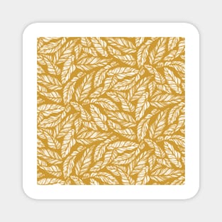 Golden Leaves Magnet