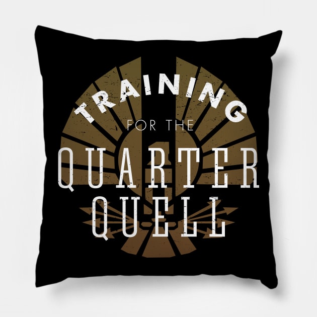 Training: Quarter Quell Pillow by dorothytimmer