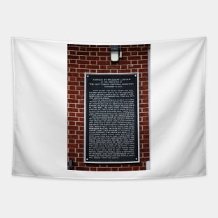 Lincoln's Speech Tapestry