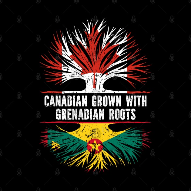 Canadian Grown with Grenadian Roots Canada Flag by silvercoin