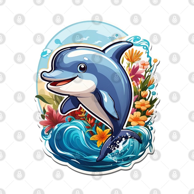 Cute Dolphin by Franstyas