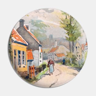 Village Street Pin