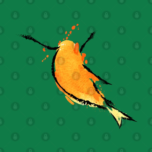 Orange koi fish by CindyS