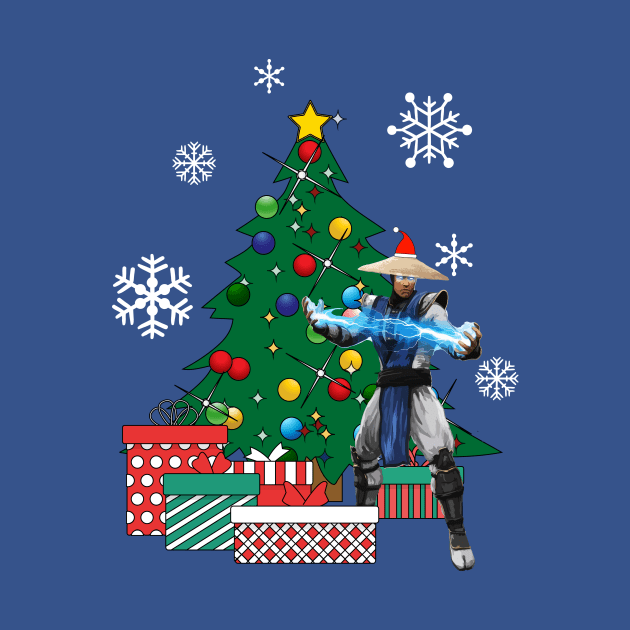 Raiden Around The Christmas Tree Mortal Kombat by Nova5