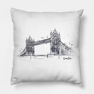 London Bridge Pillow