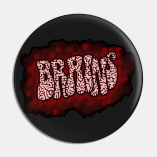 Brains Pin