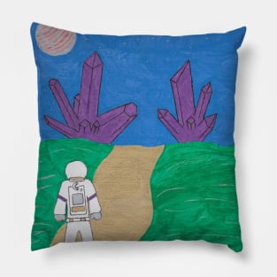 Crystal Planet Pillow