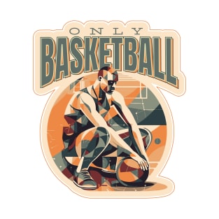 Basketball player geometric T-Shirt