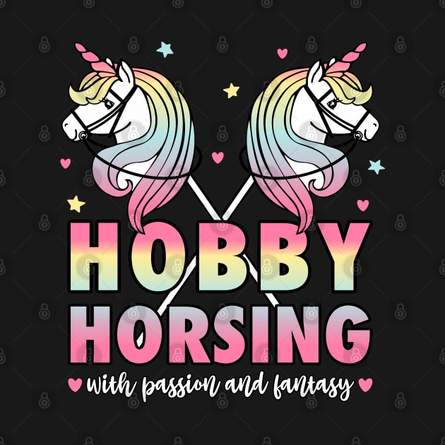 Hobby Horsing with Passion and Fantasy Girls by FloraLi