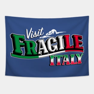 Visit Fragile Italy Tapestry