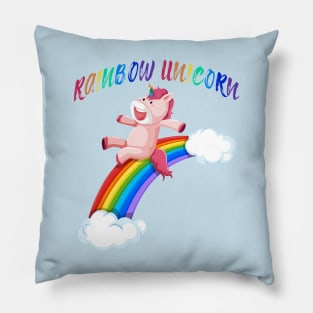 Rainbow Unicorn Lover Pillow