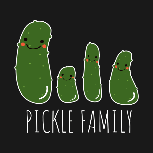 Pickle Family Funny Pickles by DesignArchitect