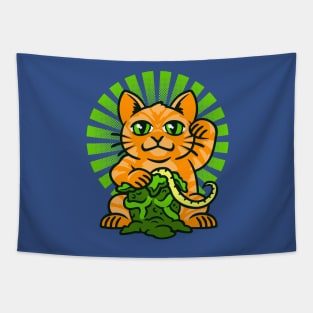 Jonesy the Lucky Cat Tapestry