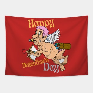 valentines day funny cupid goofy popular trends Tapestry