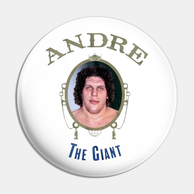 Andre the giant Pin by MOmmyVW