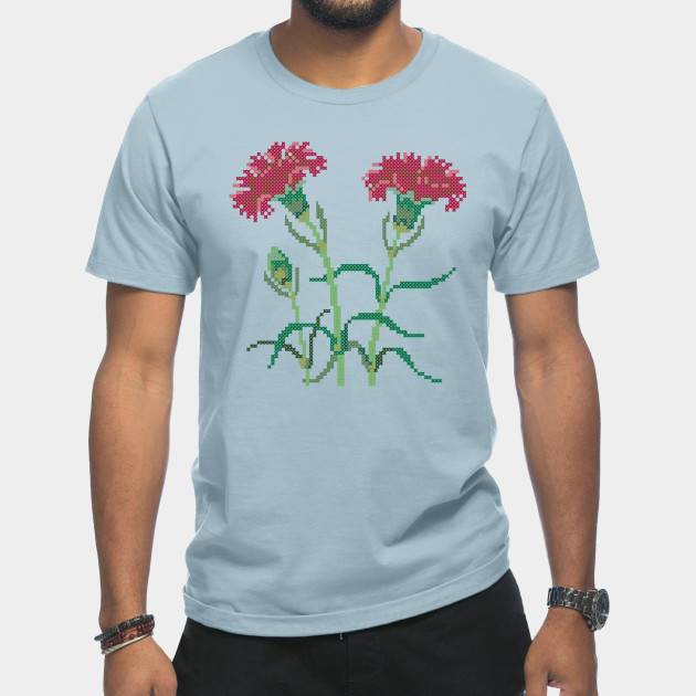 Discover Ohio State Flower Carnation - Carnation - T-Shirt