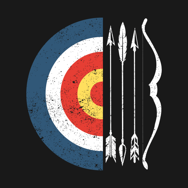 Archery Target Bow And Arrow Archer by ChrifBouglas