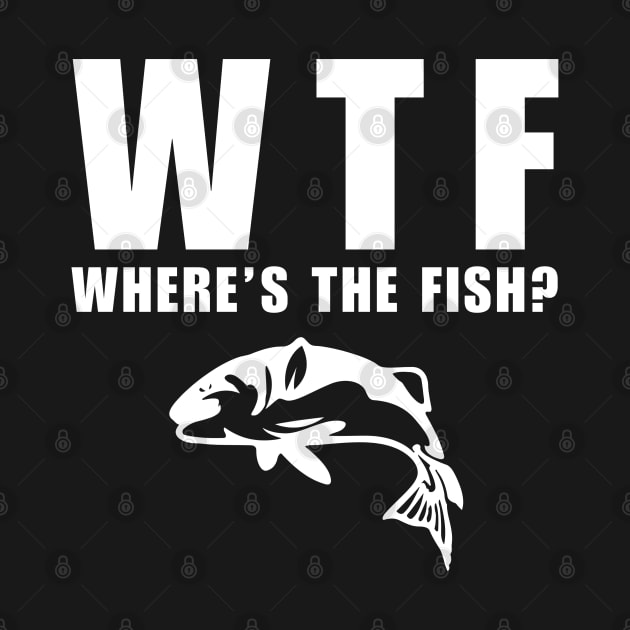 WTF Wheres The Fish by Illustradise