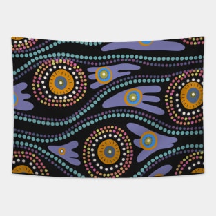 harmonious aboriginal pattern Tapestry