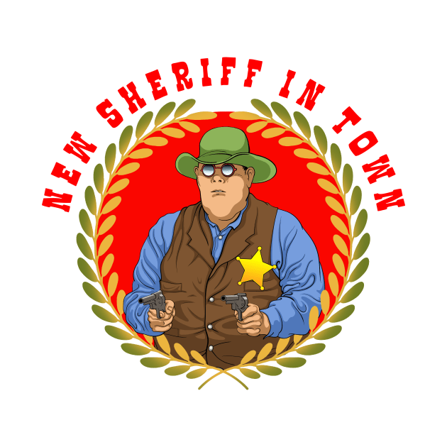 Sheriff by Karlov Print