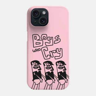 boys who Cry Band - back print Phone Case