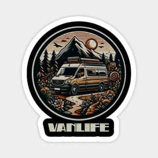 Sprinter Van tiny home Magnet