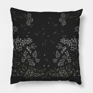 baby's breath design Pillow