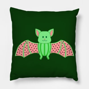 Watermelon Fruit Bat Pillow