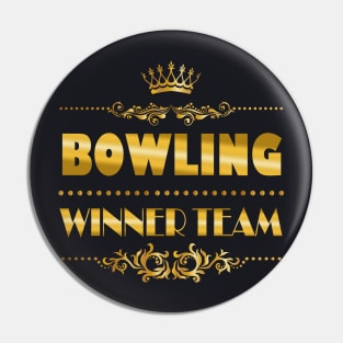 Bowling Winner Team Pin