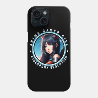 Anime Gamer Girl Cyberpunk Evolution Phone Case