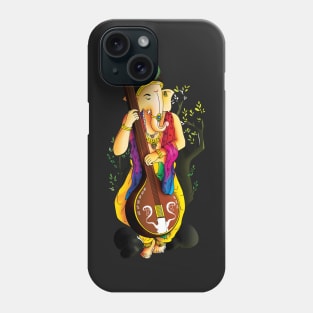 Ganesha : Veena Vadak Phone Case