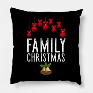 Family Christmas Xmas Gift Pillow