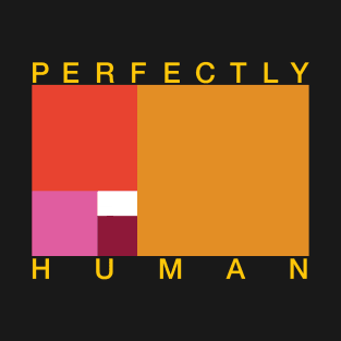 Perfectly Human - Lesbian Pride Flag T-Shirt