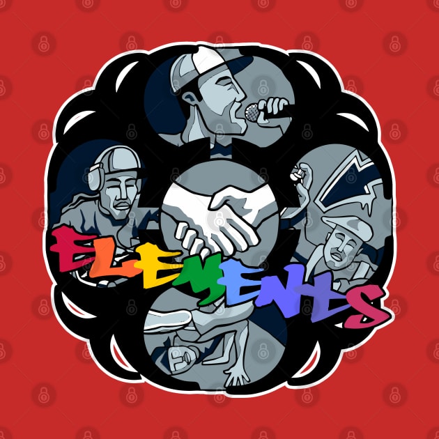 The Four 4 Elements Of Hip-Hop by Geraldines