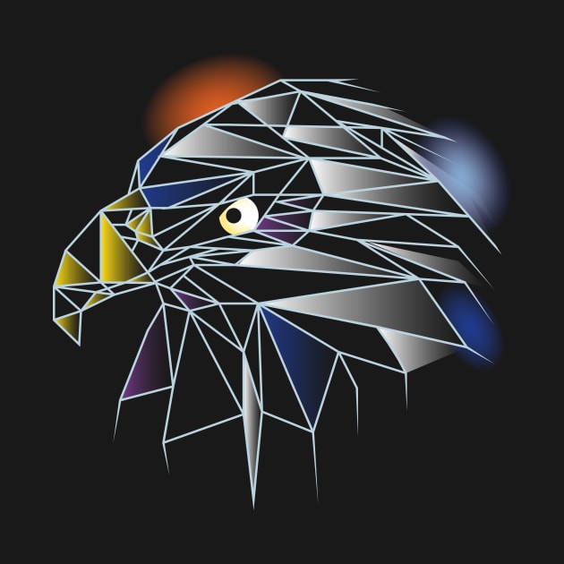 polygonal eagle by Piercek25