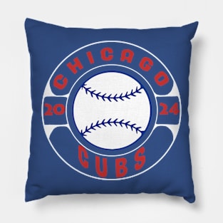 Cubs Baseball 24 Pillow