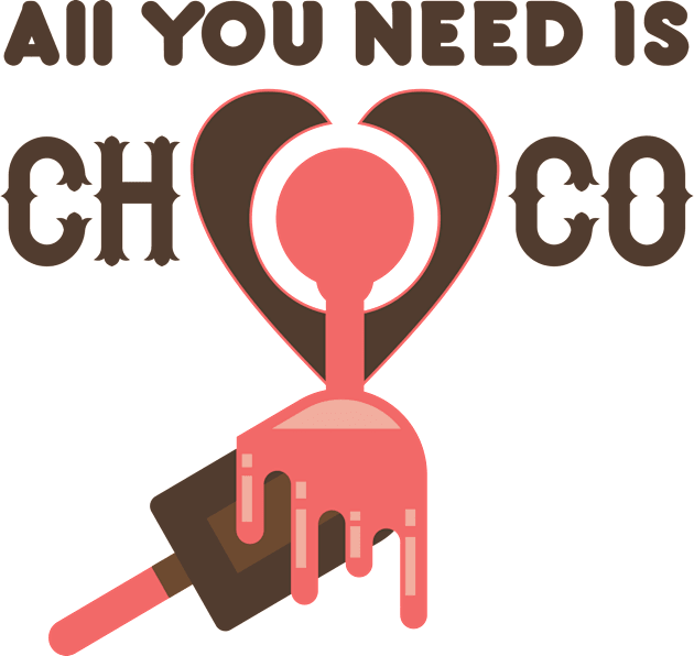 All You Need Is Choco Kids T-Shirt by ugisdesign