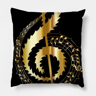 Musical note Pillow