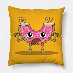 Crying Donut Pillow