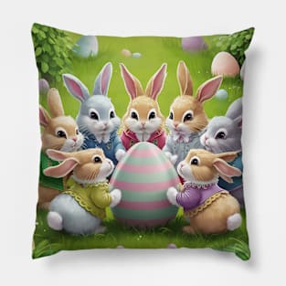 EASTER BUNNIES Pillow