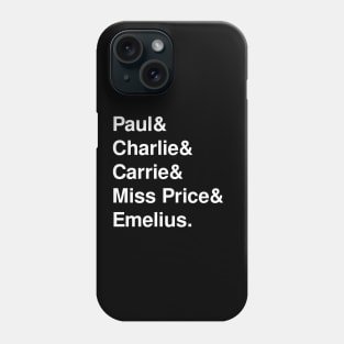 Bedknobs and Broomsticks Helvetica Phone Case