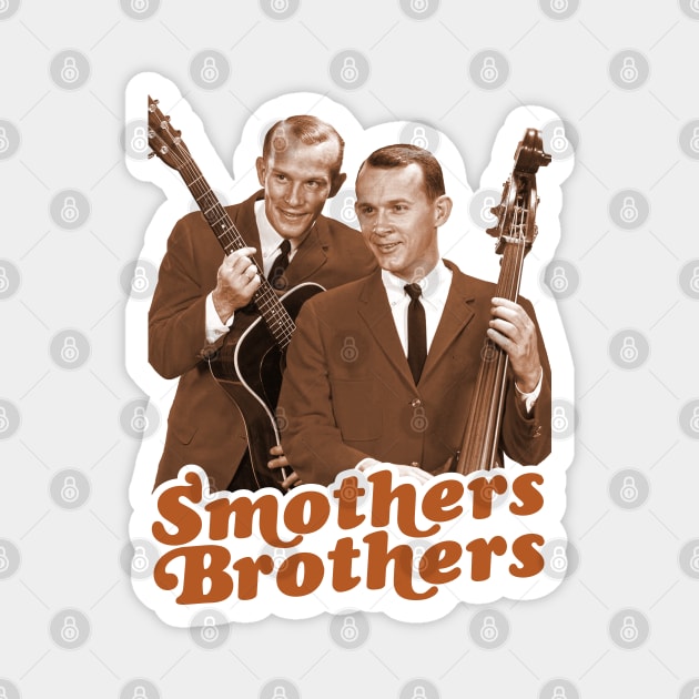 The Smothers Brothers Sepia Tribute Magnet by darklordpug