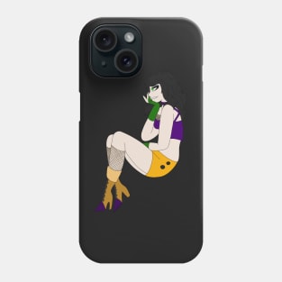 Goth Halloween Girl Phone Case