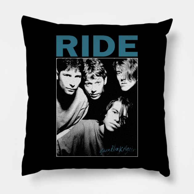 Shoegaze Band Britpop Ride Pillow by Moderate Rock